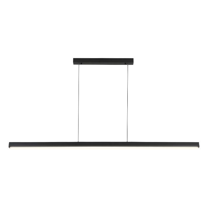Simplicité Contemporary Island Light Acrylique Long Strip Prowing Lampe pour salle à manger
