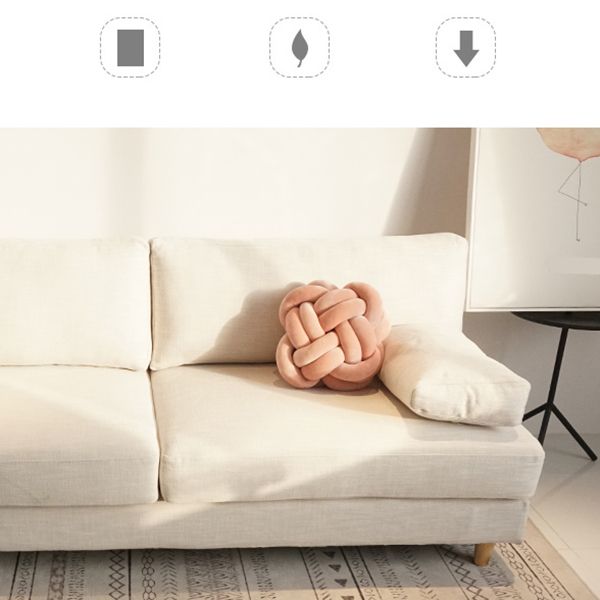 Contemporary Cushions Pillow Top Arm Stationary Living Room Sofa