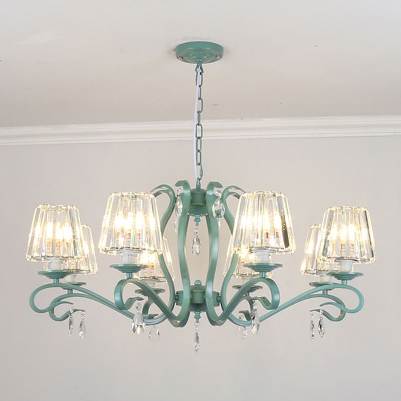 Chandelier de géométrie de lampe à suspension multiple pour le salon