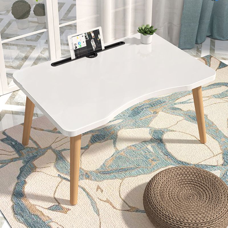 Contemporary Style Coffee Cocktail Table 4 Legs Wooden Coffee Table