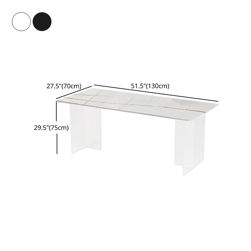 Modern 1/2/5/7 Pieces Dining Set Sintered Stone Dining Furniture Set /Separate Items