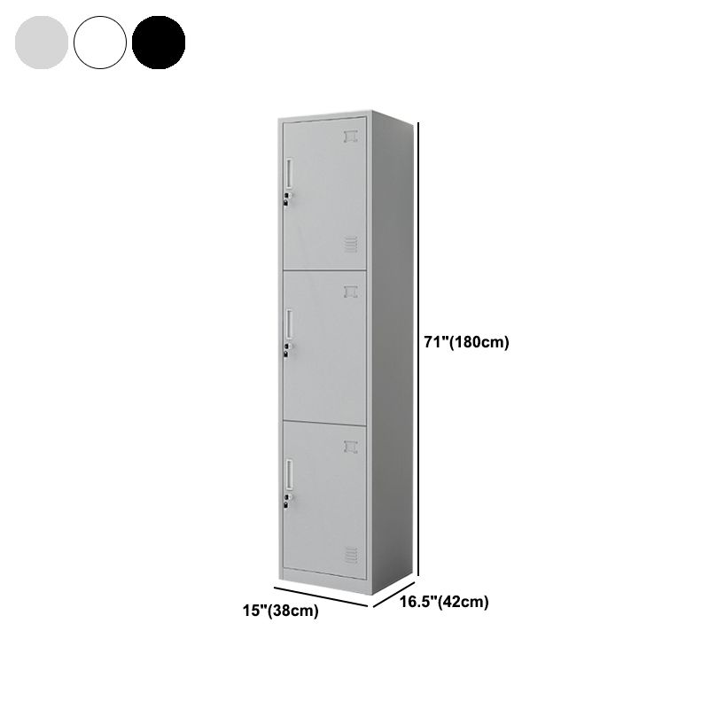 Steel Contemporary Wardrobe Closet Hinged Wardrobe Armoire for Home