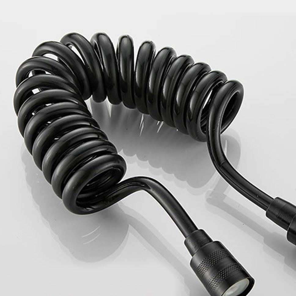 Wall Mounted Tub Filler Modern Single Lever Handle Swivel Tub Filler with Handshower