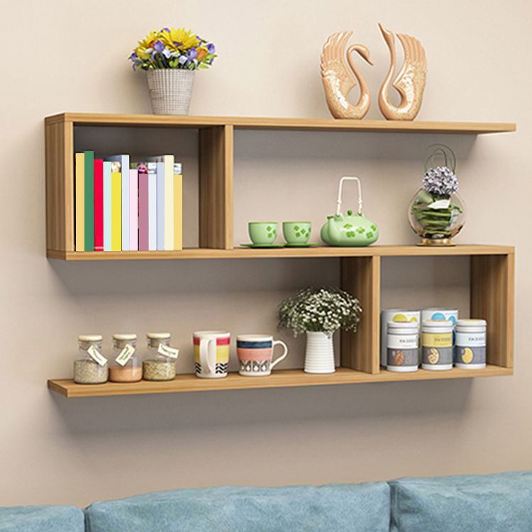 Floating Shelf Bookcase Engineered Wood Book Shelf for Study Room