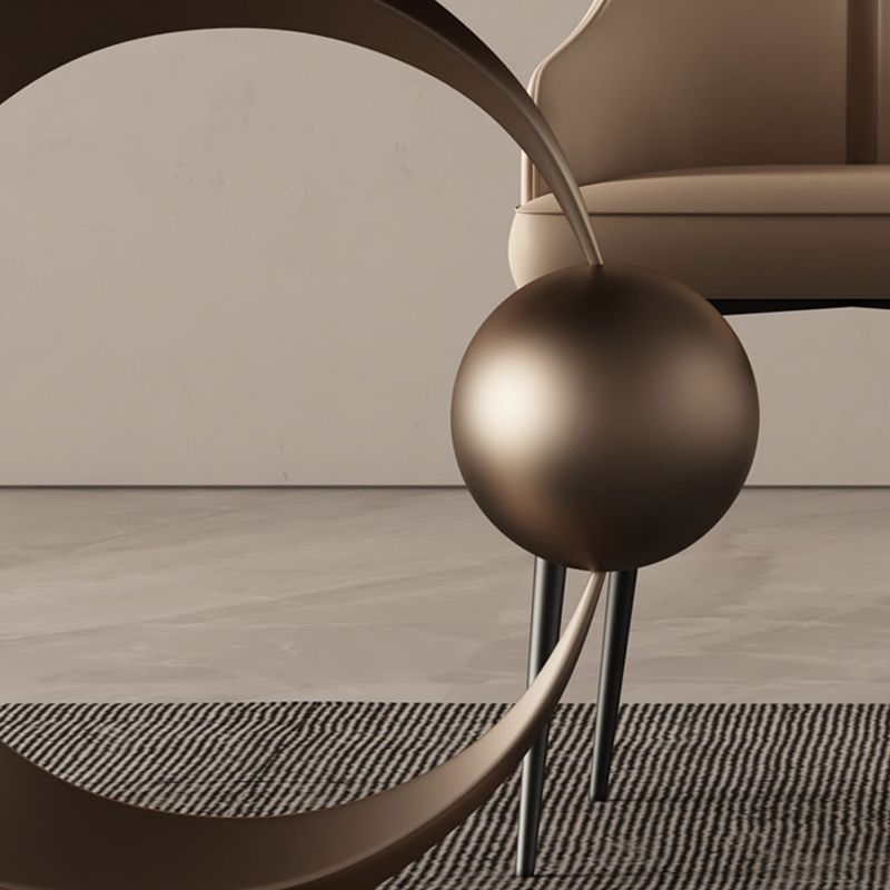 Luxury 1/4/5/7 Pieces Rectangle Dining Set Sintered Stone Dining Table with Leather Chairs