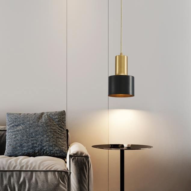 Accesorio de iluminación de pared de cilindro de la sala de estar de metal de estilo nórdico iluminación de pared de la pared