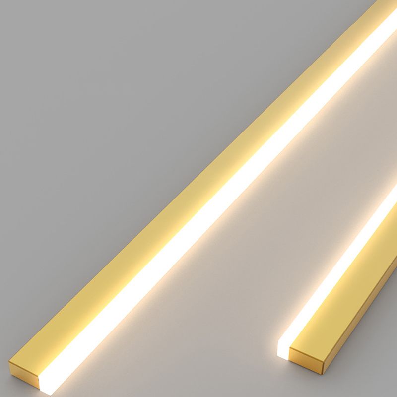 Gold LED Island Light Crystal Island Hanging Light with Acrylic Shade for Living Room