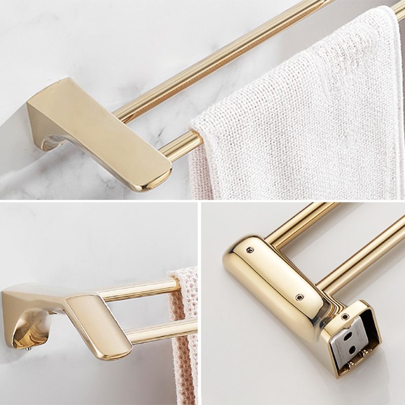 Modern Bathroom Accessories Hardware Set Gold Bathroom Hardware