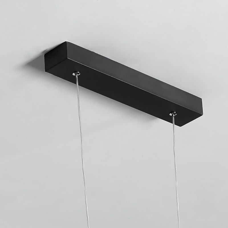 Contemporary Island Lighting Linear Pendant Lighting Island Lighting Ideas