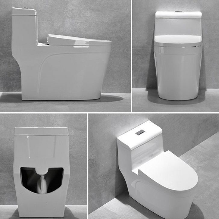 Traditional Style One Piece Flush Toilet Floor Mounted Urine Toilet for Bathroom