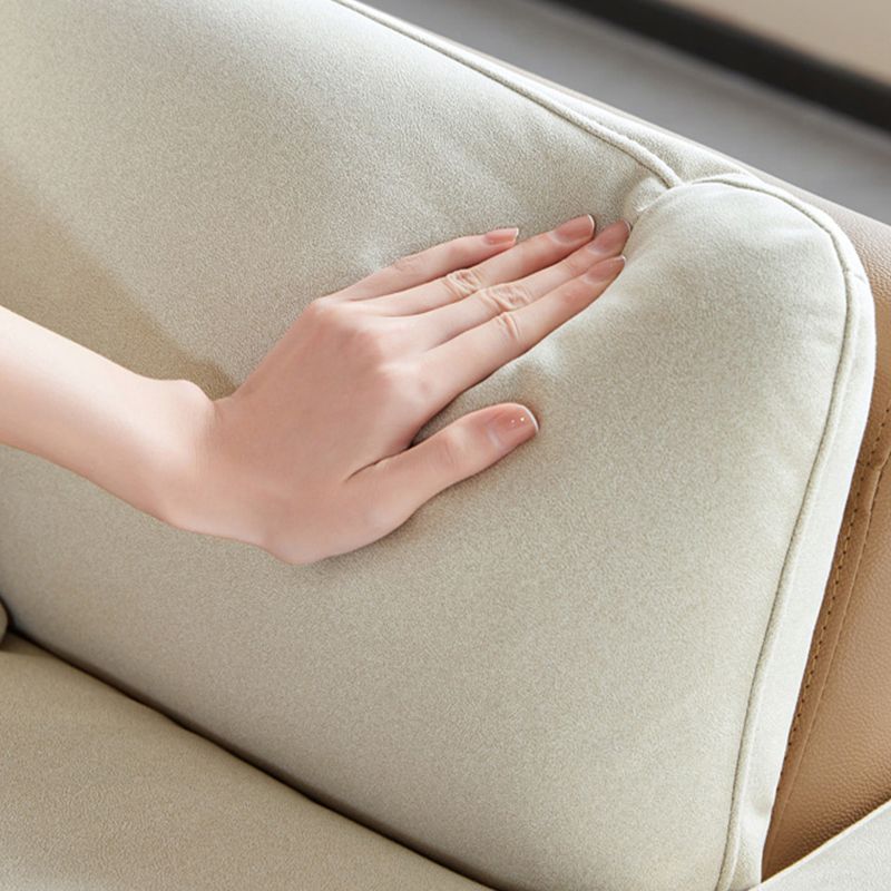 35.4" W Contemporary Sectionals Faux Leather Sectional Sofa Set