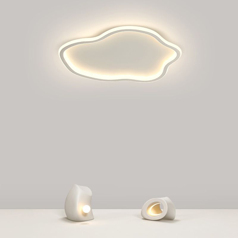 Minimalisme Metalen LED-inbouwlamp Geometrische plafondinbouw voor slaapkamer