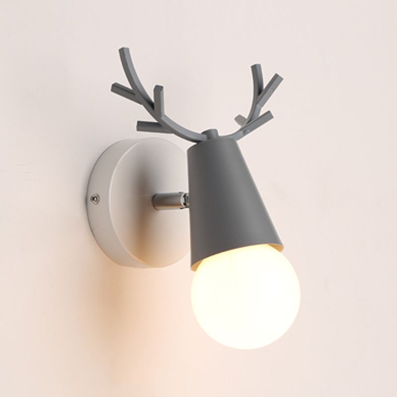 Luz de pared de una sola luz de pared de pared de metal única luz de pared de pared de luz individual