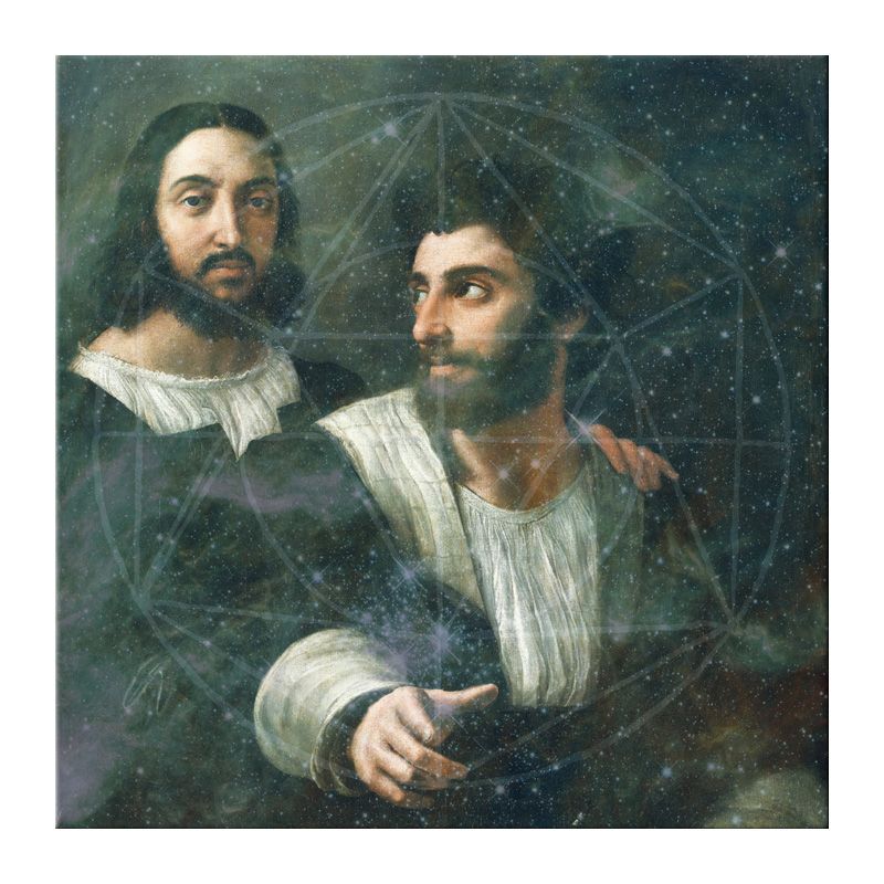 Decorazione da parete per soggiorno, arte su tela con galassia Raphael Galaxy, in grigio (disponibili in diverse misure)