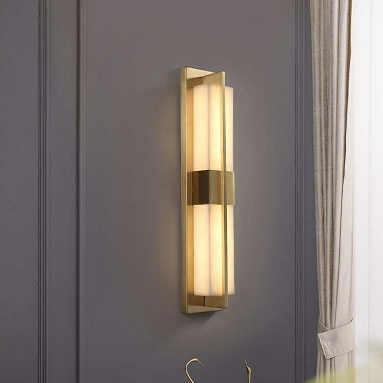 Moderner einfacher Stil Marmorwand Wandleuchte für Nachtkorridor und Treppe