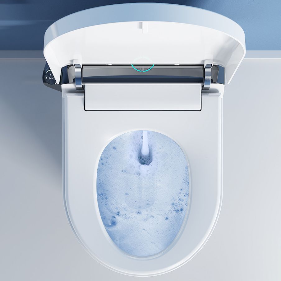 Modern Heated Seat Toilet Bowl Floor Mount ABS Toilet with Toilet Seat