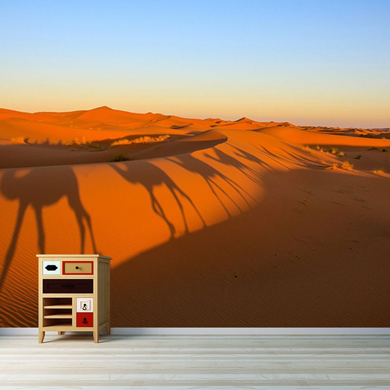 Contemporary Style Desert Wall Mural Mildew Resistant Home Decor