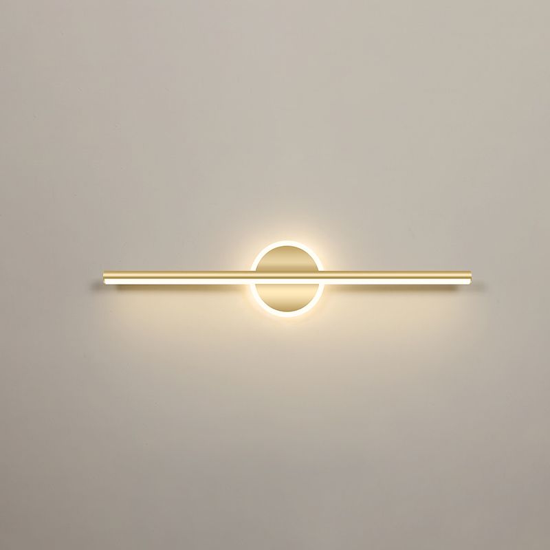 Modern Simple Style Iron Vanity Light Geometry LED Vanity Lamp for Shower Room