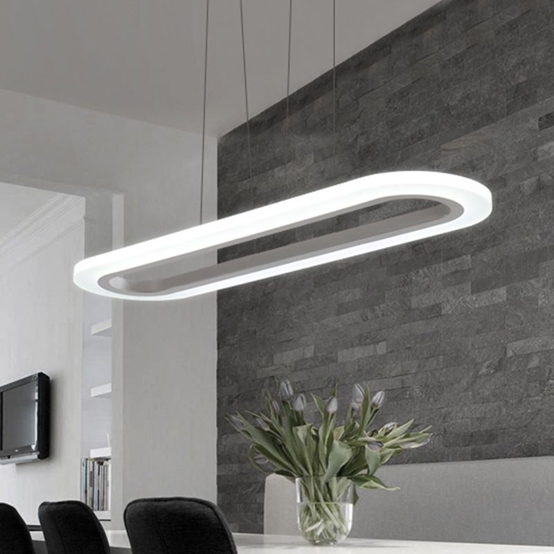 Modern Hanging Lighting Fixture Household LED Chandelier for Sitting Room