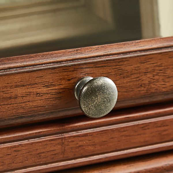 Modern Style Vertical Standard Bookcase Wooden Closed Back Bookshelf