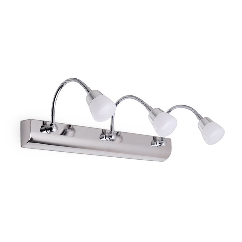 Metal Linear Vanity Lighting Contemporary Style Multi Lights Vanity Sconce Lights