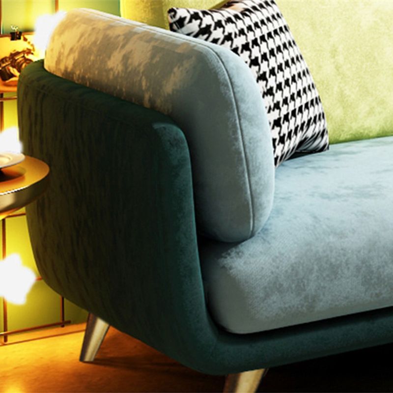 Zeitgenössischer Kissen Top Arm Liege Liebesseat für Wohnzimmer