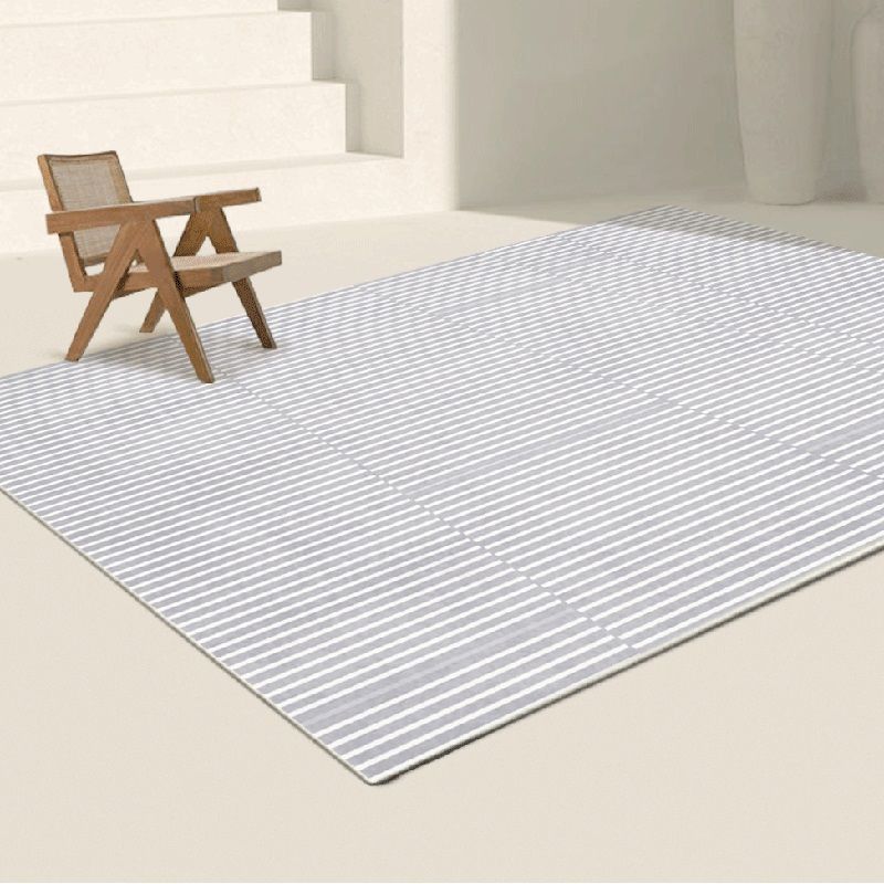 Alfombra de poliéster moderno moderno alfombra de círculo de poliéster alfombra de respaldo sin deslizamiento para decoración del hogar