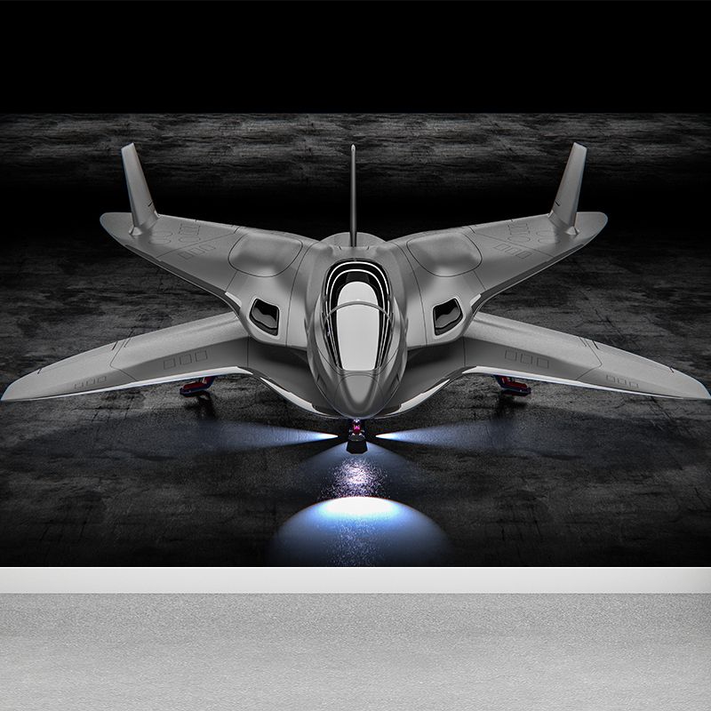 Novelty Style 3D Airplane Wall Murals for Sitting Room, Personalized Size Available
