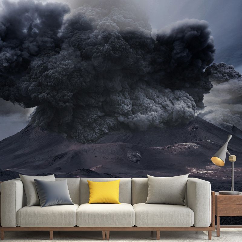 Modern Mountain Environment Friendly Mural Wall Covering for Living Room