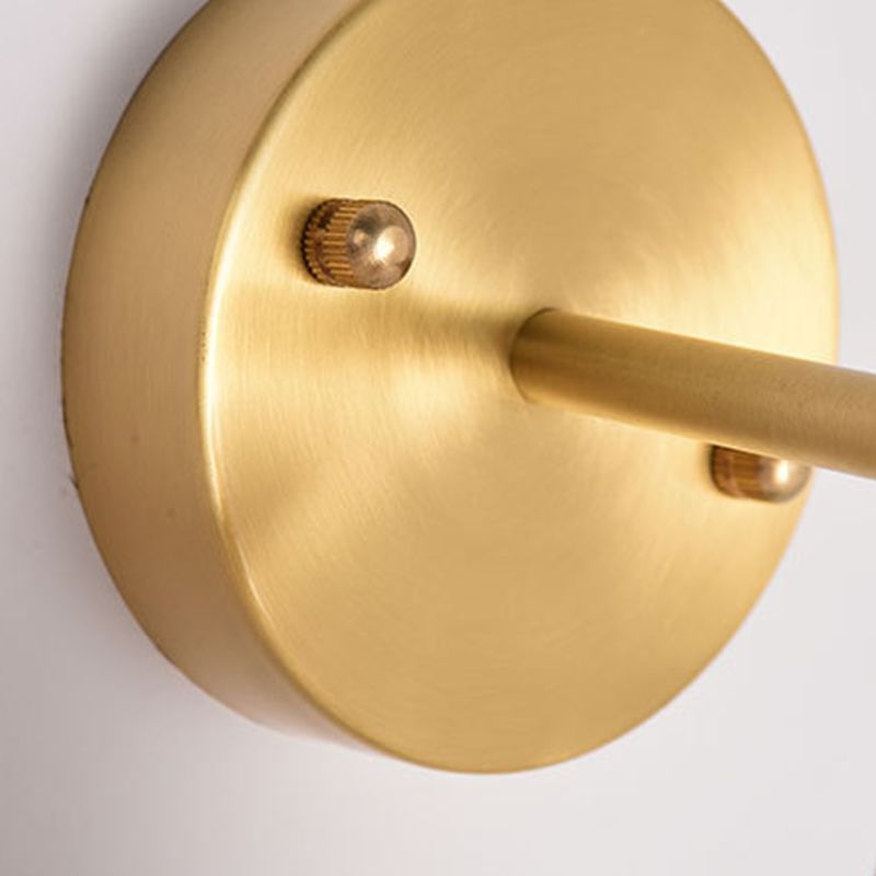 Sconce murale in stile industriale 1 lampada montata a parete blub per camera da letto