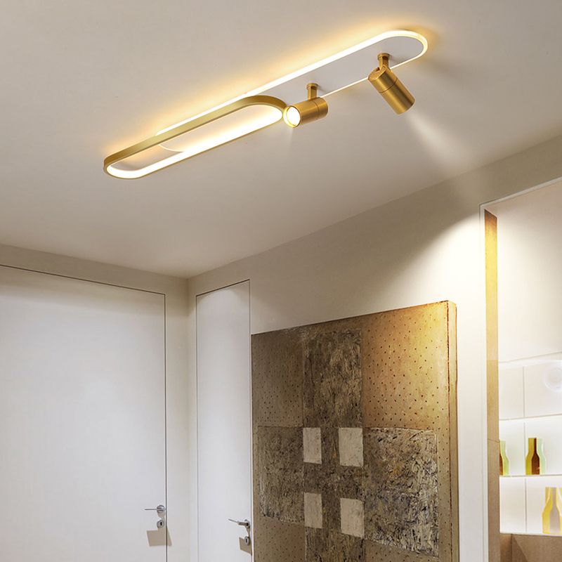 Plafoniere moderne da incasso con faretti Lampada da soffitto a LED per soggiorno