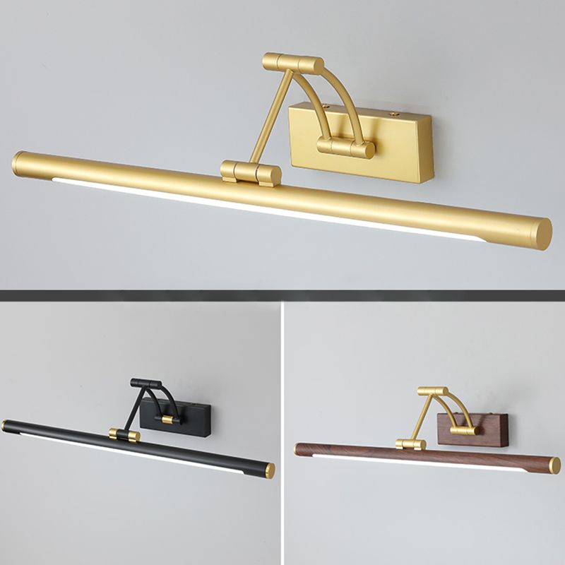 Moderno minimalista in stile cilindrico a parete a parete vanità luci in metallo vanity murale lampade per bagno