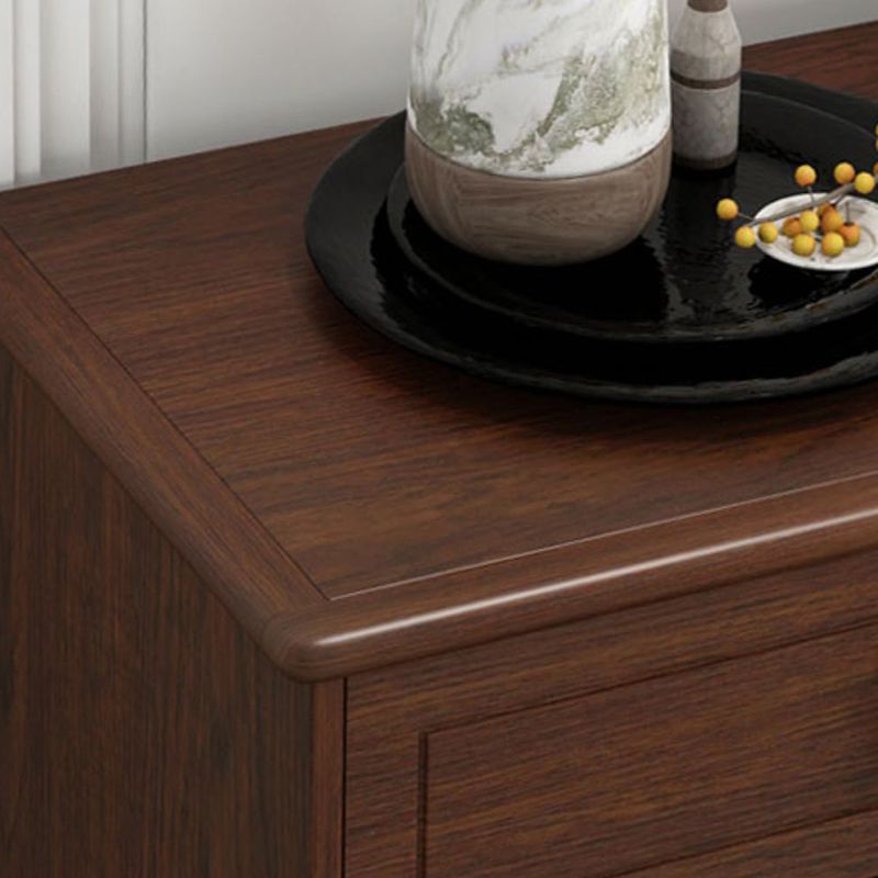 Contemporary Glam Storage Chest Dresser Wooden Chest with Drawers