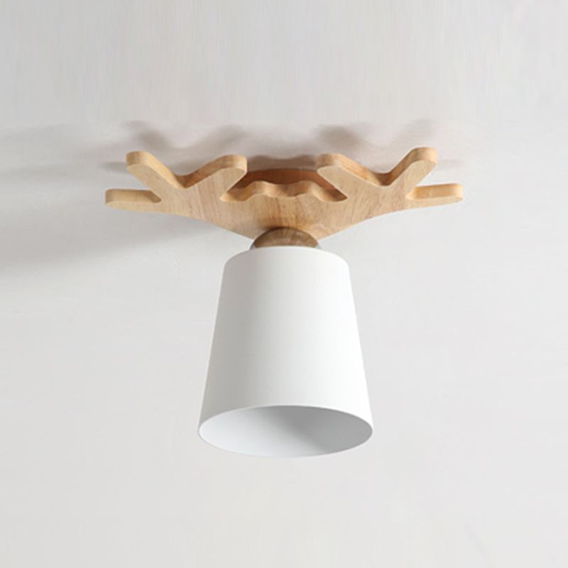 Cone Shaped Ceiling Mount Light Fixture Simple-Style Aisle Ceiling Light