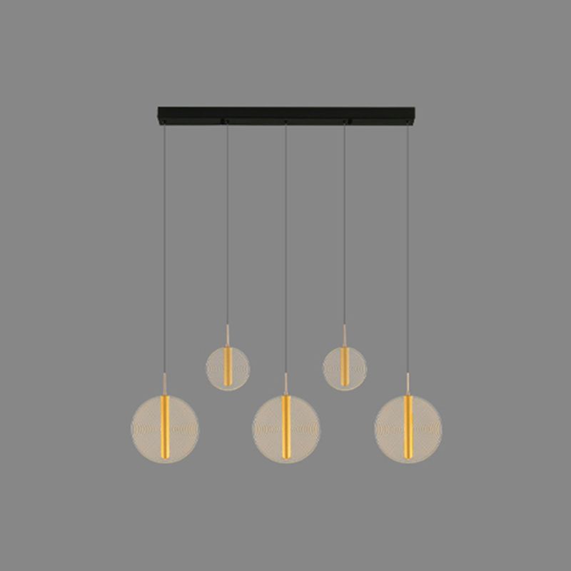 Unique Shape Island Lights Modern Style Metal Pendant Light Fixtures