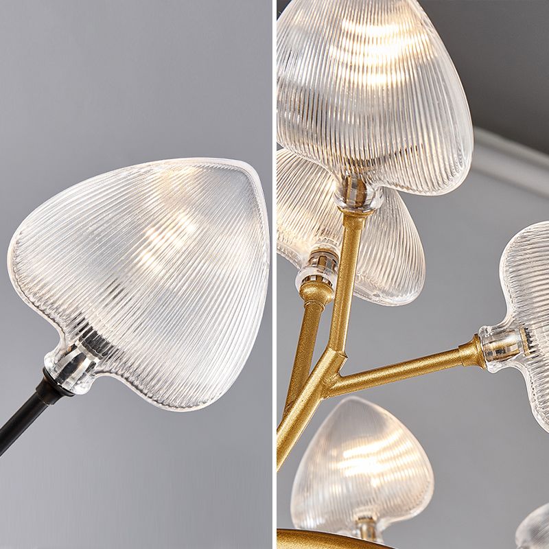 Forma di filiale in metallo lampadario moderno in stile moderno lampada appesa per negozio