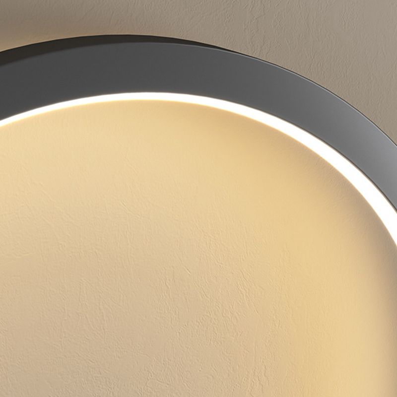 Modern LED Wall Lamp 1-Light Simple Wall Mount Lamp with Acrylic Shade for Bedroom