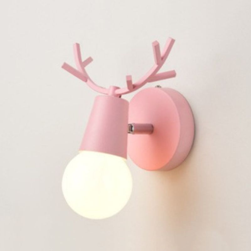 Bras swing petit lampe murale macaron métal