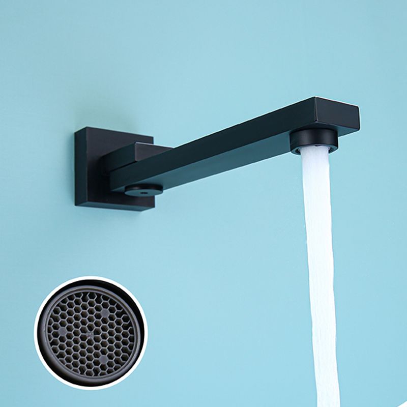 Modern Style Copper Shower System Spot Resist Ceiling Mounted Shower System