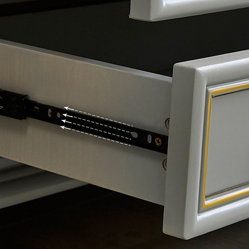 15.6-inch W Traditional Dresser Solid Wood Storage Chest with 3/4/5 Drawers