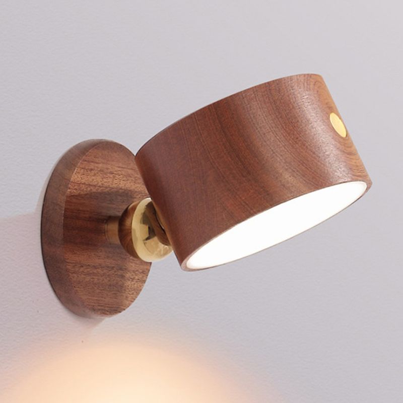 Modern Style Sconce Light Fixtures Wooden Wall Sconce Lighting for Bedroom