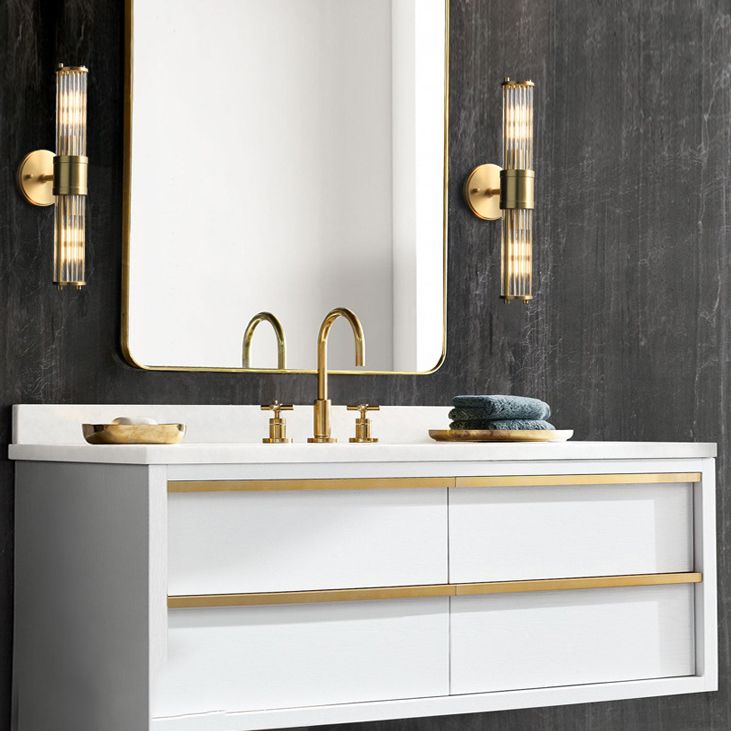 Crystal Linear Mirror Wall Lights Modern Mirror Wall Light Fixture