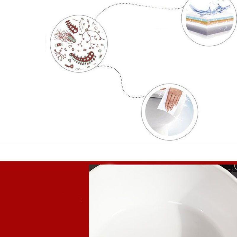 Vitreous China Vessel Lavatory Sink Contemporary Vessel Bathroom Sink
