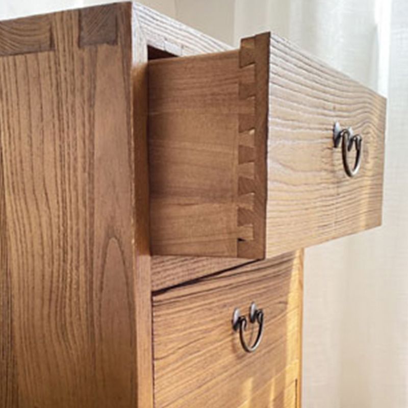 Wooden Storage Chest Dresser Traditional Dresser with Drawers