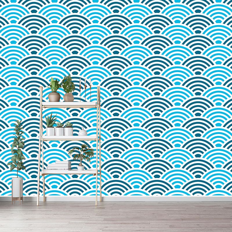 Light Color Geometry Mural Wallpaper Contemporary Wall Covering for Home Decor