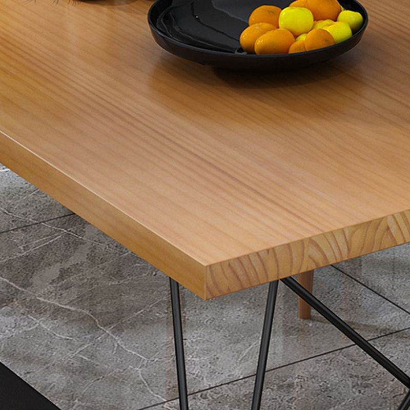 Industrial Wood 1/2/7 Pieces Dining Set Legs Dining Furniture