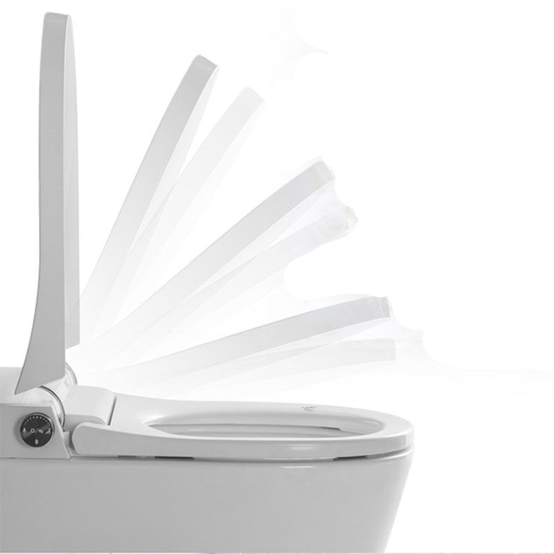 Wall Mount Smart Toilet Soft-Close Seat Toilet with Concealed Tank