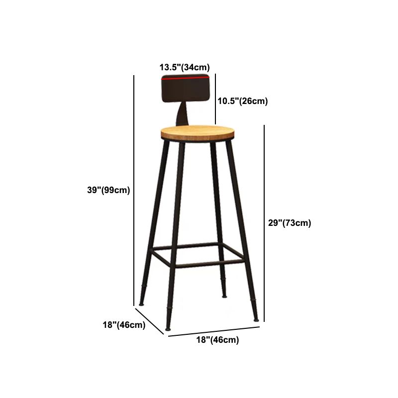 1/5 Pieces Industrial Rectangular Pub Table Set Wooden Counter Table with Armless Stools