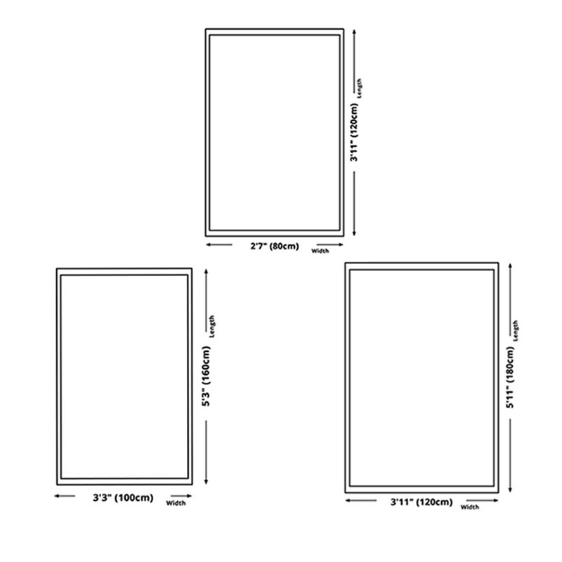 Modern Geometric Indoor Rug Leisure Patchwork Area Rug Polyester Carpet for Living Room