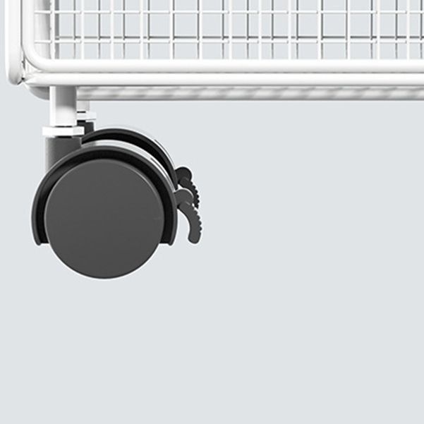 Contemporary Bookcase Vertical Metal Book Shelf for Study Room